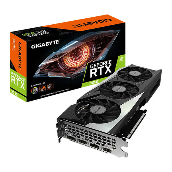 Gigabyte RTX 3050 Gaming OC LHR 8GB Gaming Graphics Card